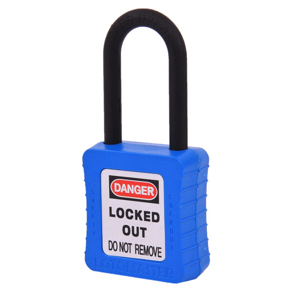 Di-Electric Loto Padlock 38mm Keyed Different Blue