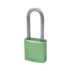 7240-Aluminium-Padlock-Long-Shackle-Green 1